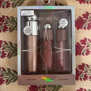 Paris Hilton Beauty Trio Set in Pink and Rose Gold NEW in Box